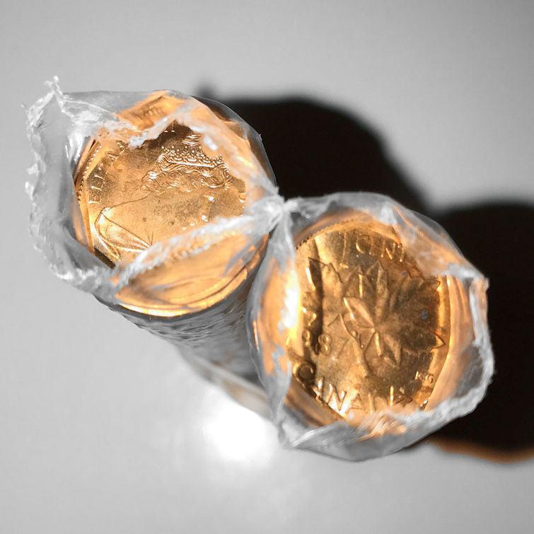 1987 Canada 1-cent Original Roll - RARE