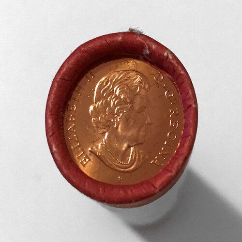 2006-P Canada 1-Cent Original Roll - Very Rare, Low Mintage