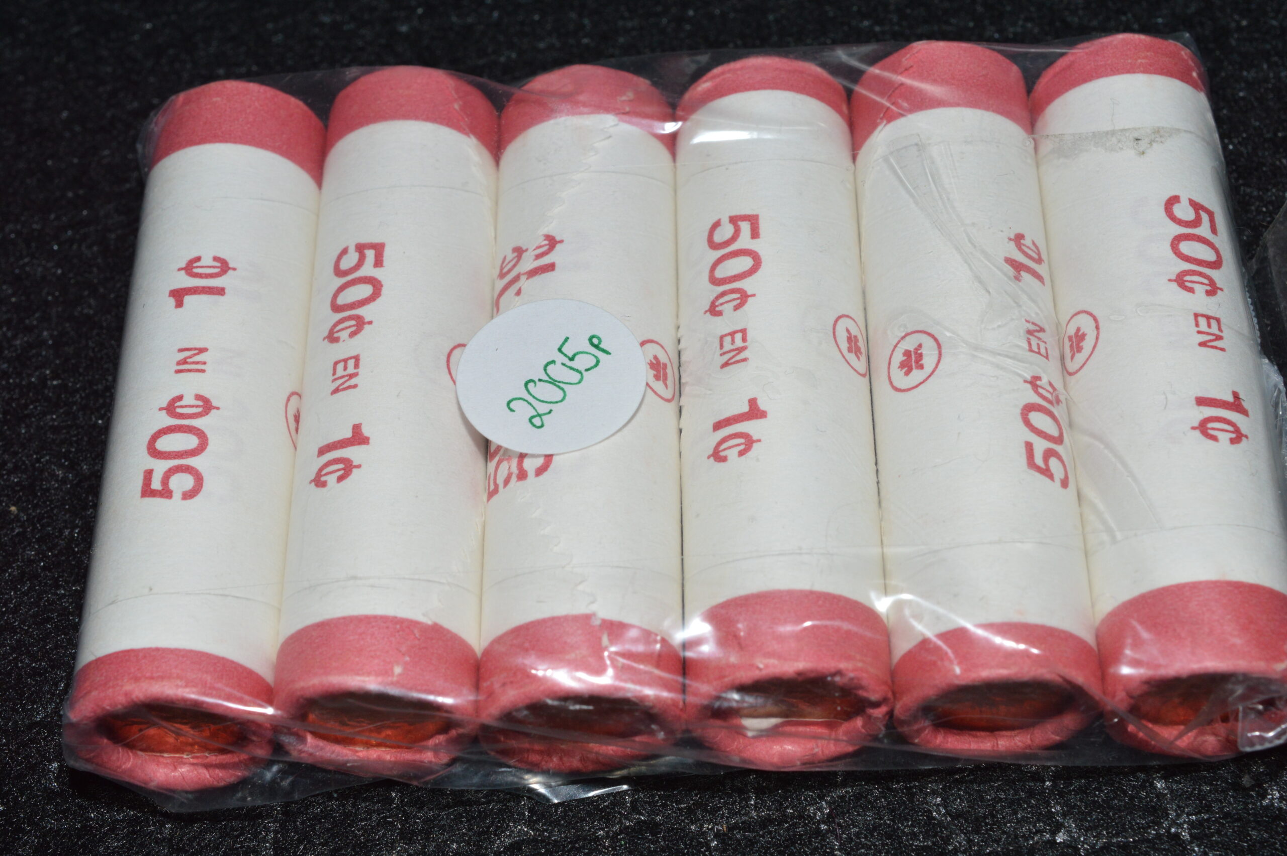 2005-P Canada 5-cent Original Roll - Victory