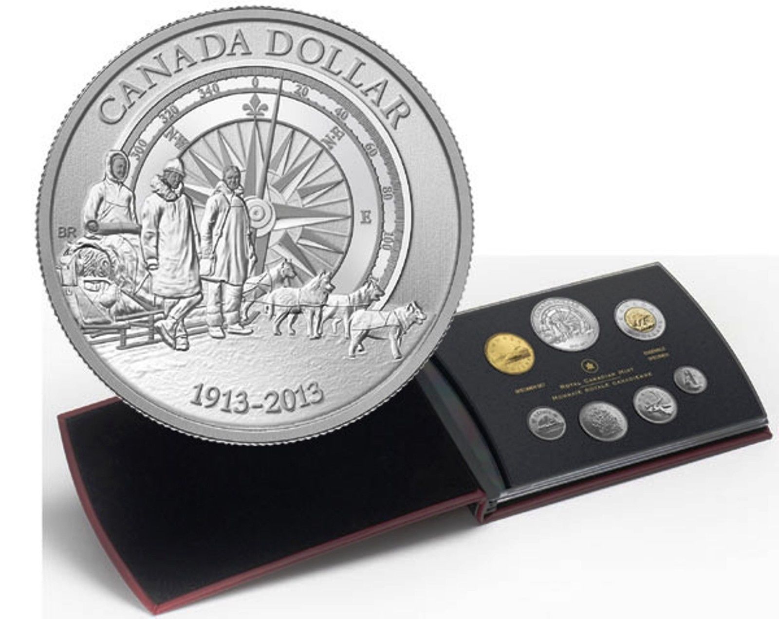 2013 Arctic Expedition (1913-1916) Specimen Set with Frosted Relief