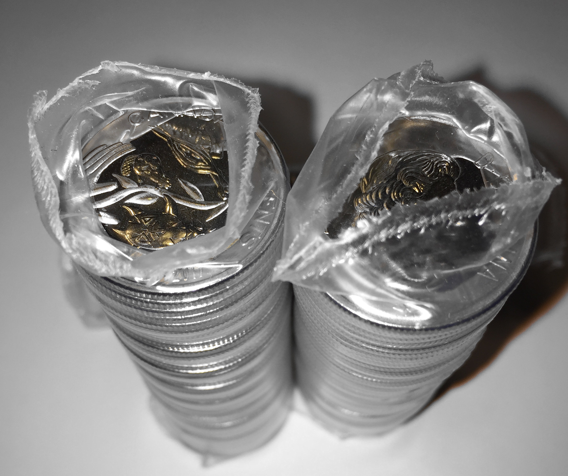 2017 Canada 25-cent Original Roll - Hope for a Green Future (NC)