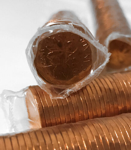 1995 Canada 1-Cent Original Roll