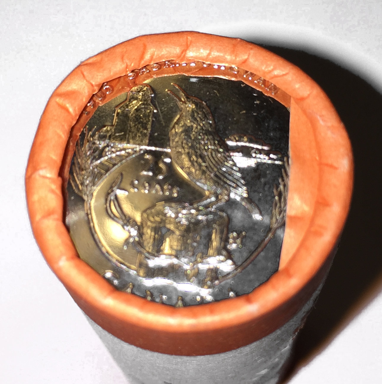 2005-P Canada 25-cent Original Roll - Saskatchewan