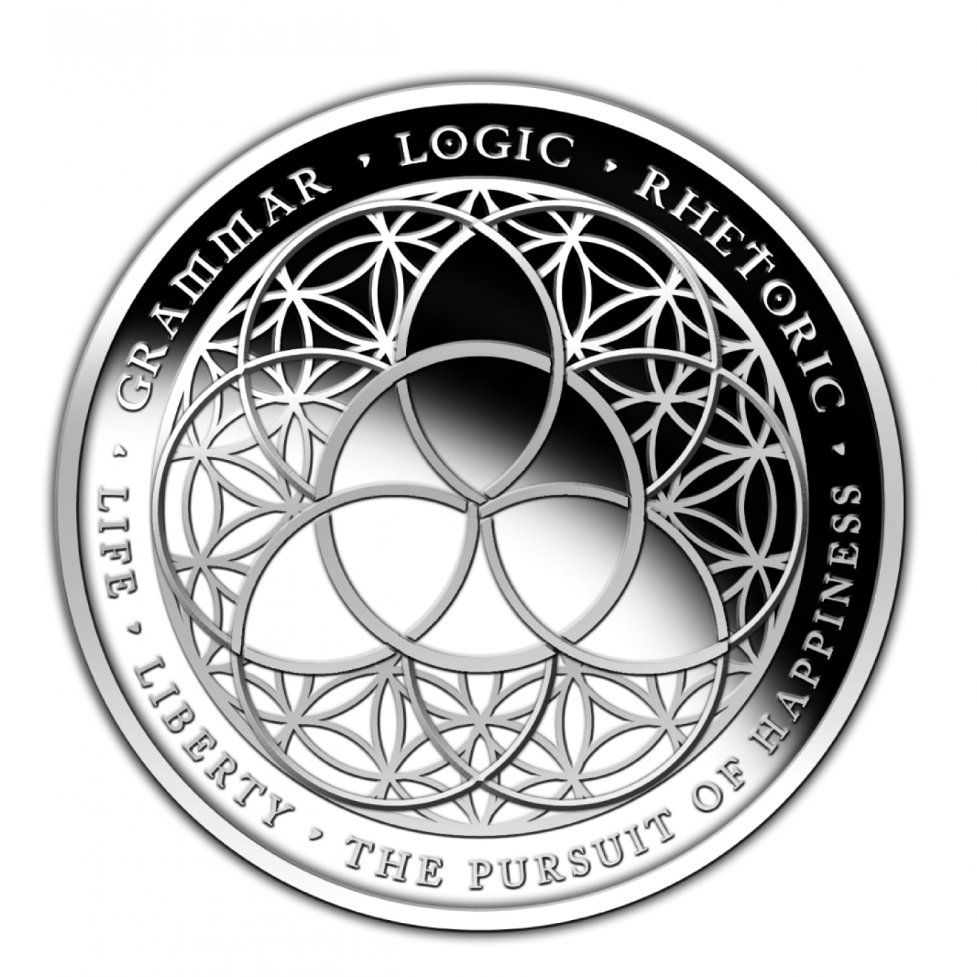 2013 SBSS Trivium 5oz 0.999 Silver Round