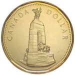 1994 Canada $1 1-dollar BU War Memorial