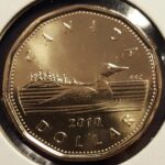 2010 Canada $1 1-dollar BU Loon Small Beads - Low Mintage