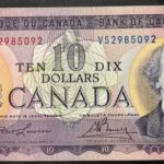 1971 $10 VS Prefix Lawson-Bouey BC-49c UNC Condition