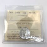 1958 Canada 10-Cent ICCS MS-65 Cameo