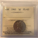 1965 Canada 5-cent ICCS PL-63
