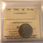1965 Canada 5-cent ICCS PL-64
