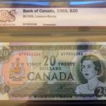 1969 $20 WY Prefix Lawson-Bouey BCS CUNC-63 BC-50b