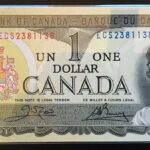 1973 $1 ECS Prefix Crow-Bouey BC-46b - 2 x UNC Consecutive Serial #s