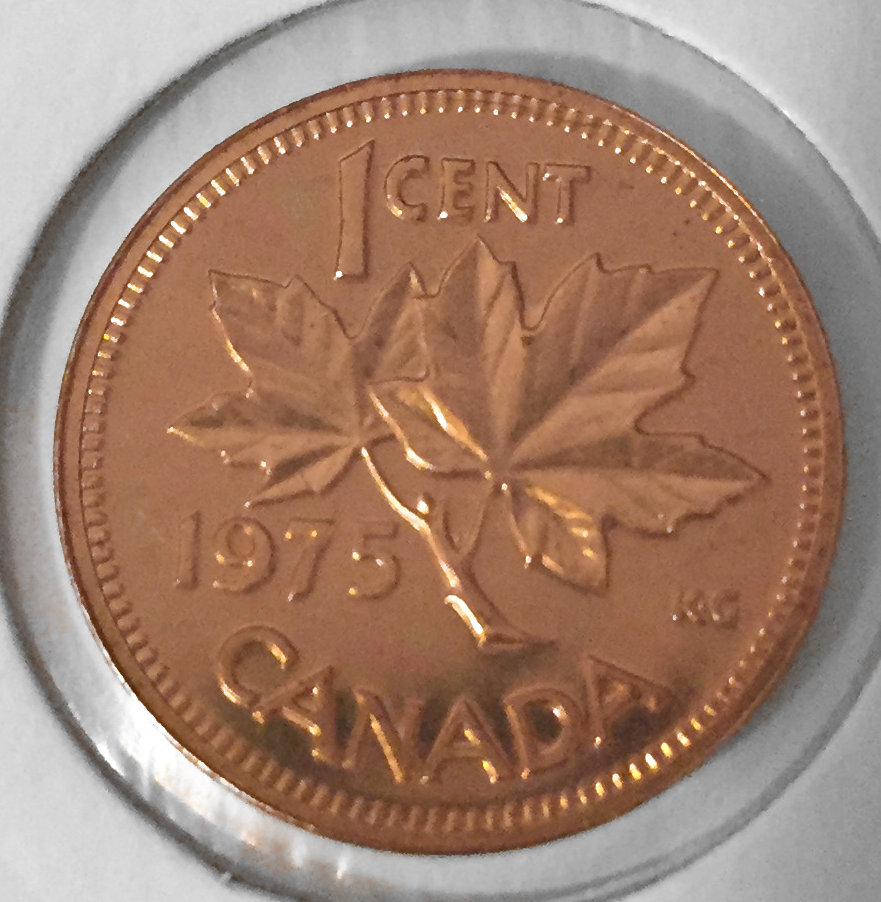 1975 Canada 1-cent Proof