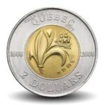 2008 Canada $2 2-dollar BU Quebec 400th Anniversary