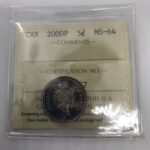 2000-P Canada 5-Cent ICCS MS-64