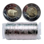 2001 Canada $2 2-dollar Polar Bear Original Roll