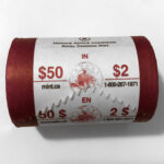 2006 Canada $2 2-dollar Polar Bear Original Roll - No Logo