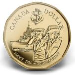 2010 Canada $1 1-dollar BU 100th Anniversary Navy