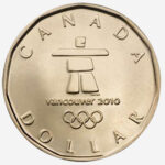 2010 Canada $1 1-dollar BU Vancouver Inukshuk ** Low Mintage **