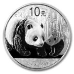 2011 元10 Yuan Chinese Panda 0.999 1oz FINE SILVER