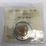 2012 Canada 2-dollar $2 Polar Bear ICCS MS66 OLD TYPE