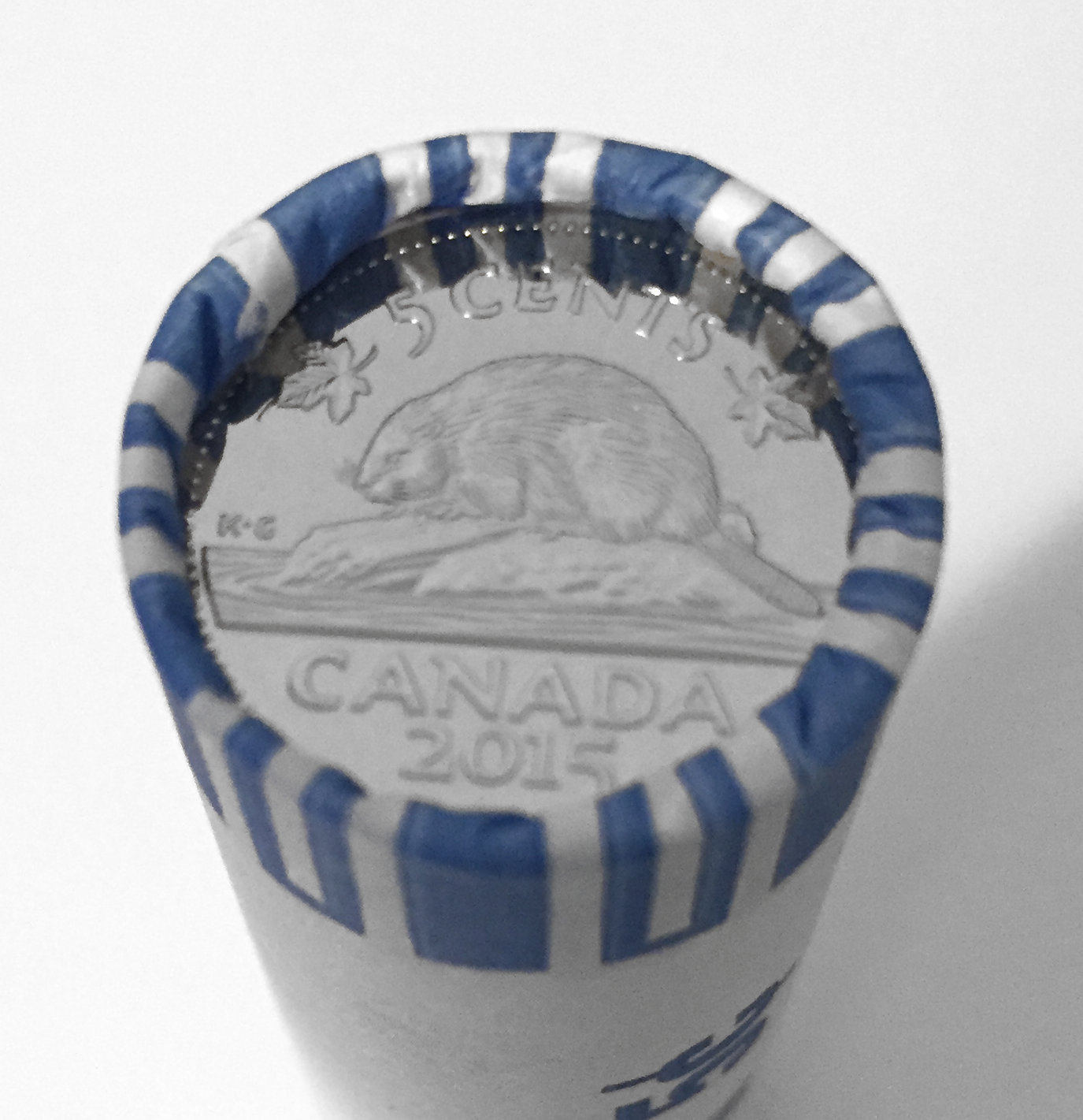 2015 Canada 5-cent Original Roll