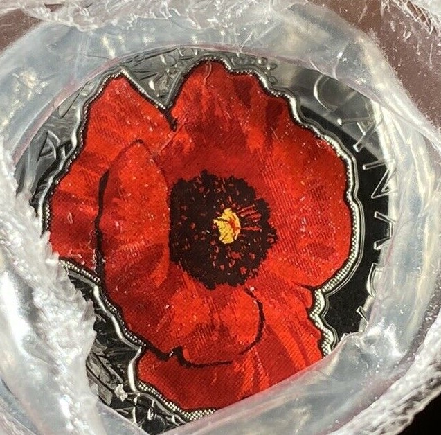 2015 Canada  25-cent Mixed Roll - Poppy