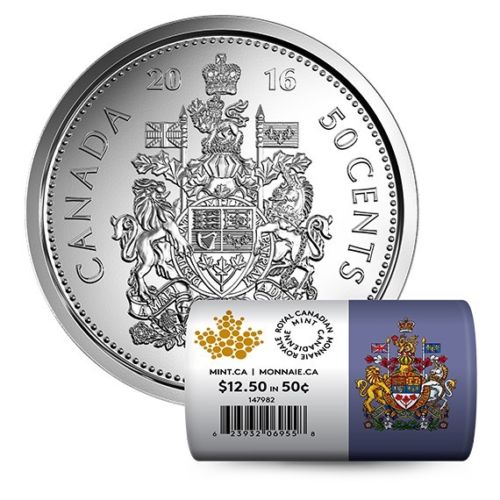 2016 Canada 50-cent Special Wrap Roll