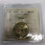2017 Canada 1-dollar $1 Loon ICCS MS67