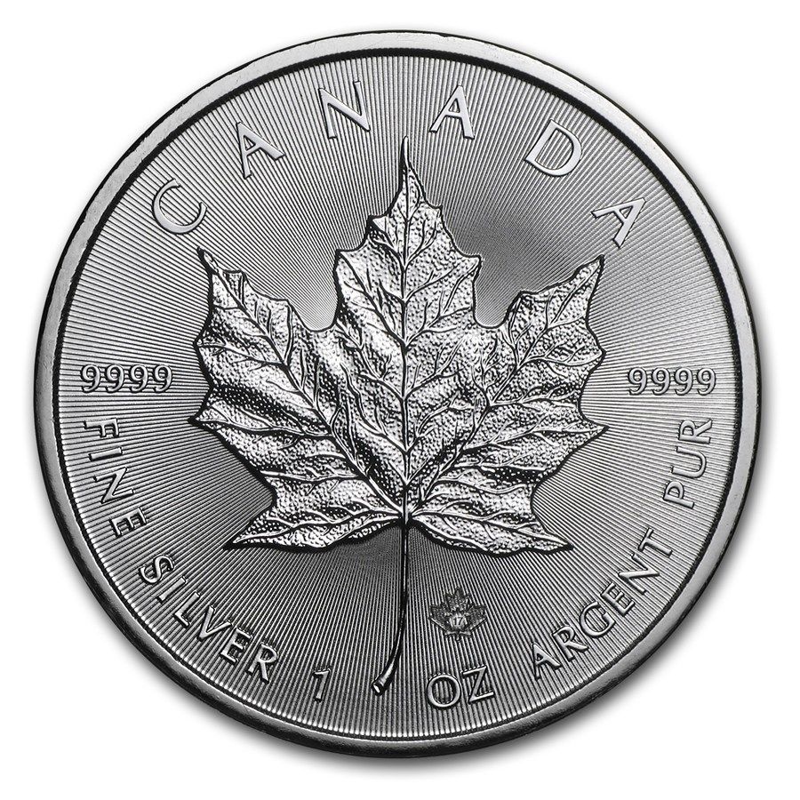2017 Canada Maple Leaf 1oz Fine Silver Coin