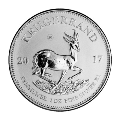 2017 Silver Krugerrand 1oz Fine Silver Coin