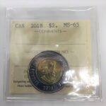2018 Canada 2-dollar $2 Polar Bear ICCS MS65