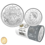2021 Canada 50-cent Special Wrap Roll - 100th Anniversary Coat of Arms