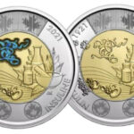 2021 Canada $2 2-dollar BU 100th Anniversary Insulin - Set of 2 Coins - Color & NC