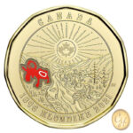 2021 Canada $1 1-dollar BU 125th Anniversary Klondike - Color