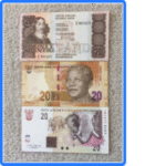 South Africa Lot of 3 AU-UNC Twenty Rand Banknotes
