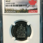 2016 Canada 50c Coat of Arms NGC MS-67