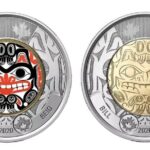 2020 Canada $2 2-dollar BU Bill Reid - Set of 2 Coins - Color & NC