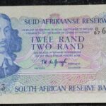 South Africa Two Rand TW De Jongh 2nd Issue Pick D67 SN 667093 AU-UNC
