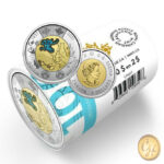 2021 Canada $2 2-dollar 100th Anniv. Insulin - Special Wrap Roll (Color)