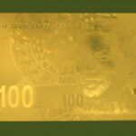 South Africa One Hundred Rand 24K Gold PF UNC Nelson Mandela Banknote