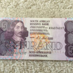 South Africa Five Rand CL Stals 1st Issue AV6376187 AU-UNC Banknote