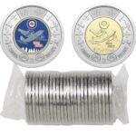2024 Canada $2 2-dollar 100th Anniv. Canadian Air Force Mixed Roll