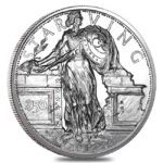 2019 Zombucks Starving Liberty 1oz Fine Silver Round
