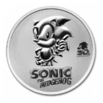 2021 Niue Sonic the Hedgehog 30th Anniversary Fine Silver Round