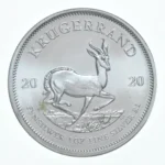 2020 Silver Krugerrand 1oz Fine Silver Coin
