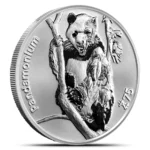 Zombucks World : Pandamonium 1oz Fine Silver Round