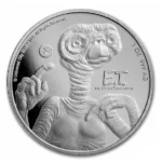 2022 Niue E.T. 40th Anniversary 1oz Fine Silver Round