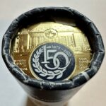 2025 Canada $1 1-dollar 150th Supreme Court Special Wrap Roll - Colour