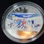 2013 Canada 0.999 Fine Silver $10 Coin Winter Scene